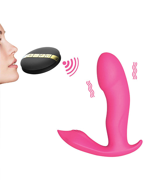 Dorcel Secret Clit Dual Stim Heating And Voice Control - Pink - GreatEagleInc