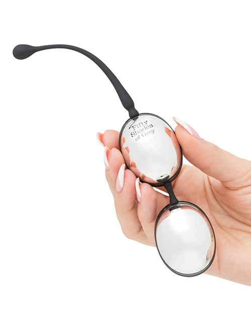 Fifty Shades Of Grey Inner Goddess Silver Jiggle Balls 67 G - GreatEagleInc