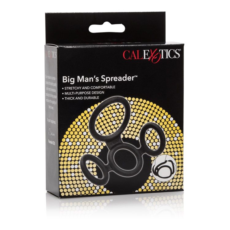 Big Man's Spreader Ring Black - GreatEagleInc