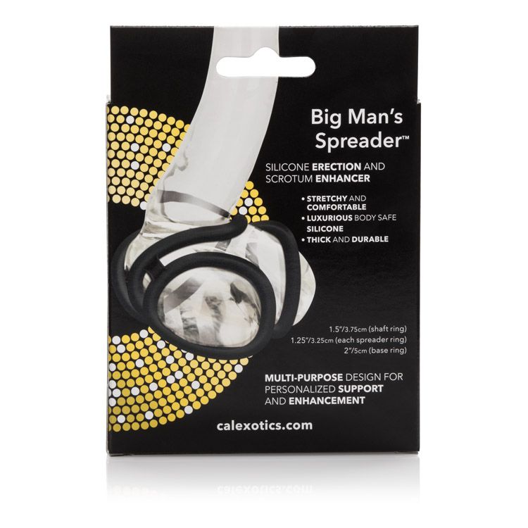 Big Man's Spreader Ring Black - GreatEagleInc