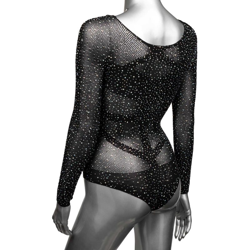 Radiance Long Sleeve Body Suit - - Black - GreatEagleInc
