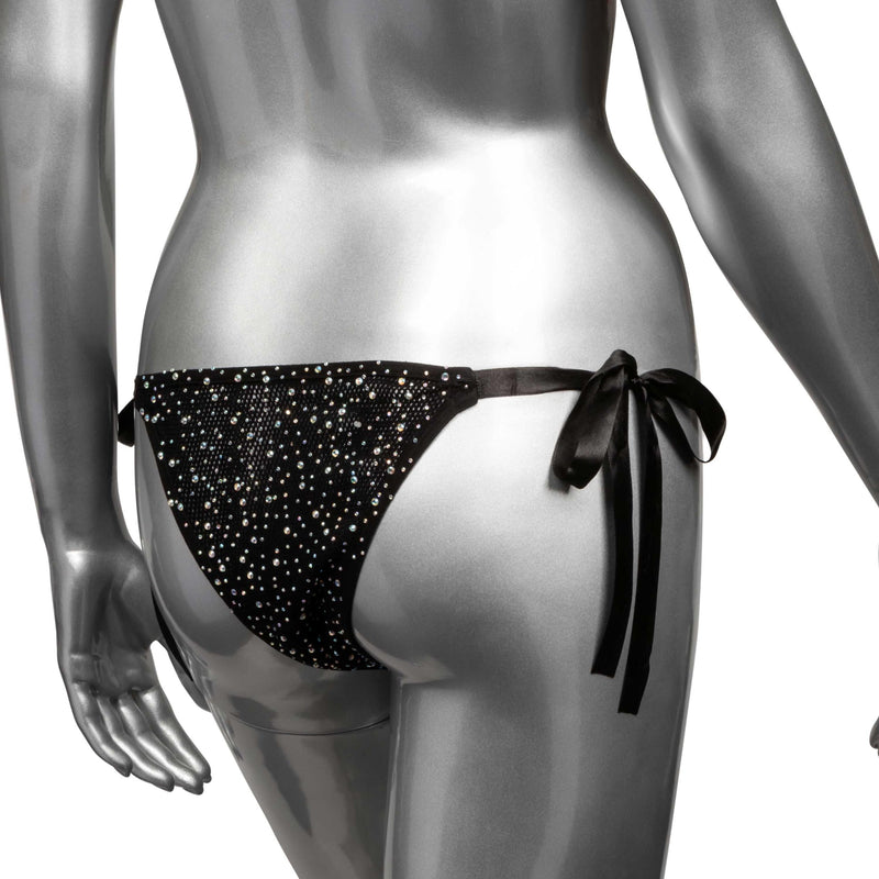 Radiance Side-Tie Panties - Black - GreatEagleInc