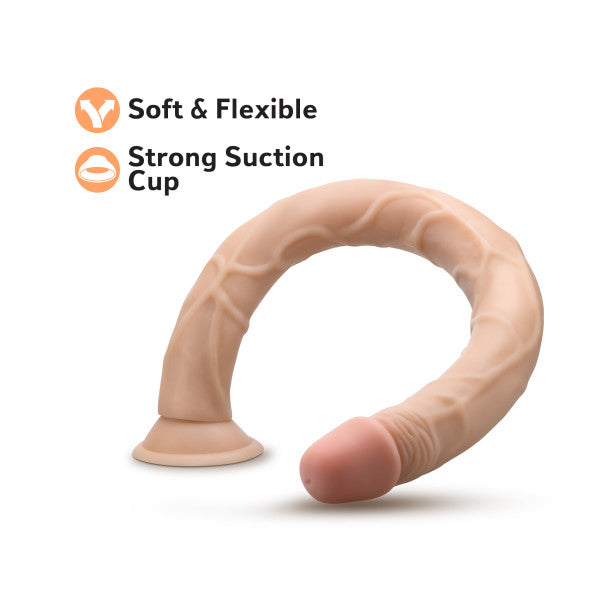 Dr Skin 19in Dildo Beige - GreatEagleInc