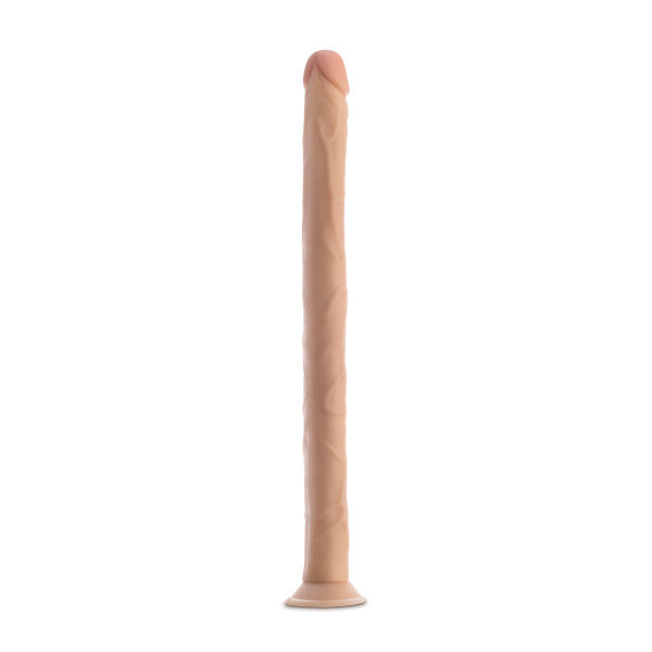 Dr Skin 19in Dildo Beige - GreatEagleInc