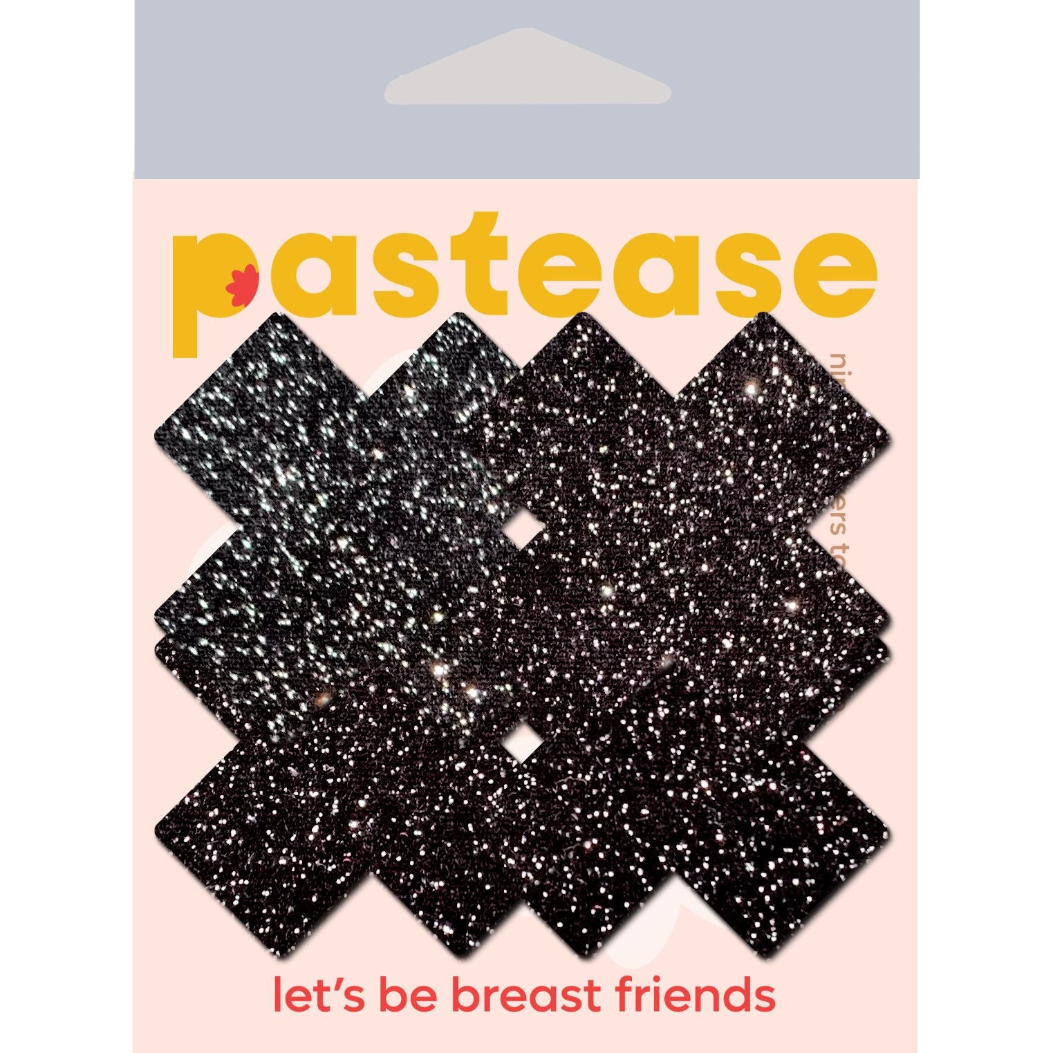 Petites Plus X :small Sparkle Black Plus Nipple Pasties - Adult Products