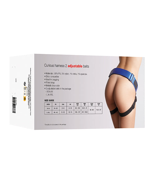 Strap On Me Leatherette Curious Harness - GreatEagleInc