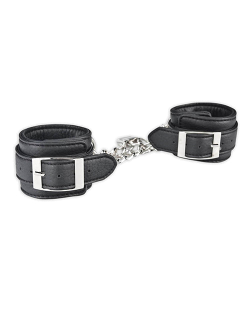 Lux Fetish Unisex Leatherette Cuffs - GreatEagleInc