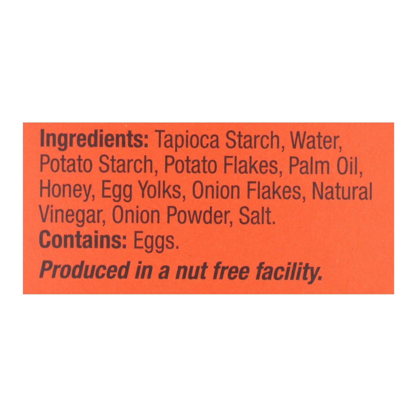 Absolutely Gluten Free - Crackers - Toasted Onion - Case Of 12 - 4.4 Oz. - GreatEagleInc