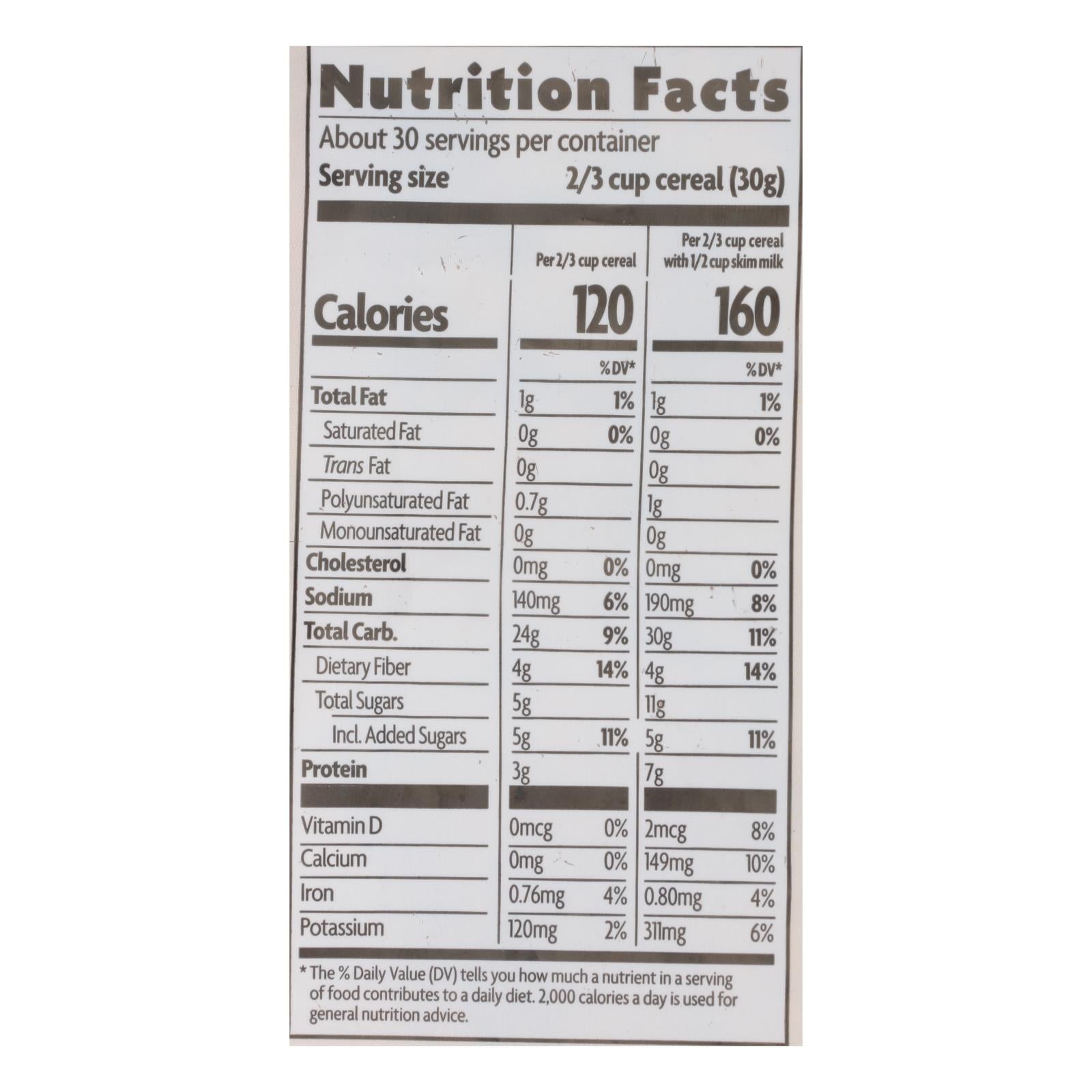 Nature's Path Organic Flax Plus Cereal - Cinnamon - Case Of 6 - 32 Oz. - GreatEagleInc