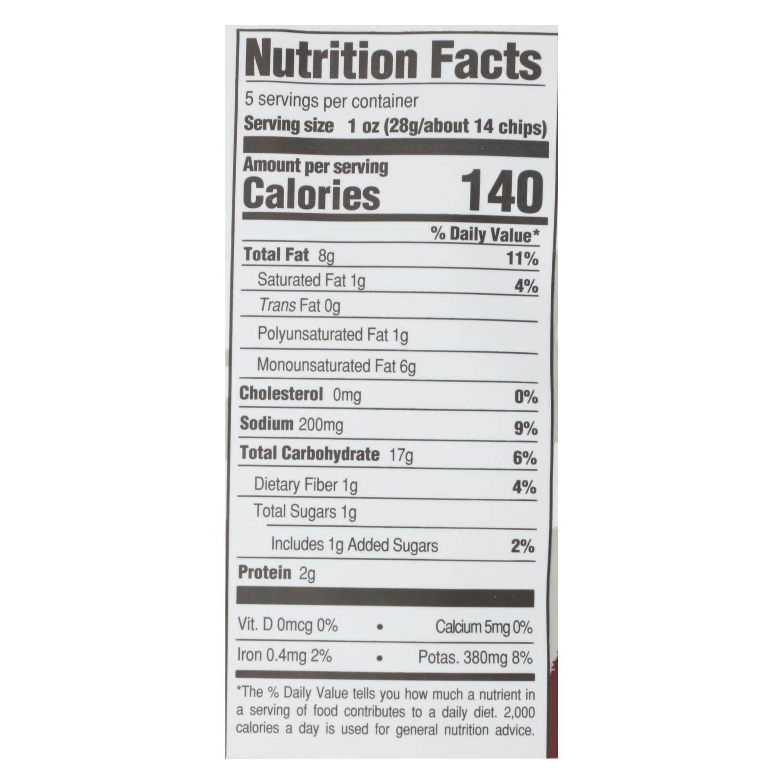 Boulder Canyon - Kettle Chips - Hickory Barbeque - Case Of 12 - 5 Oz. - GreatEagleInc