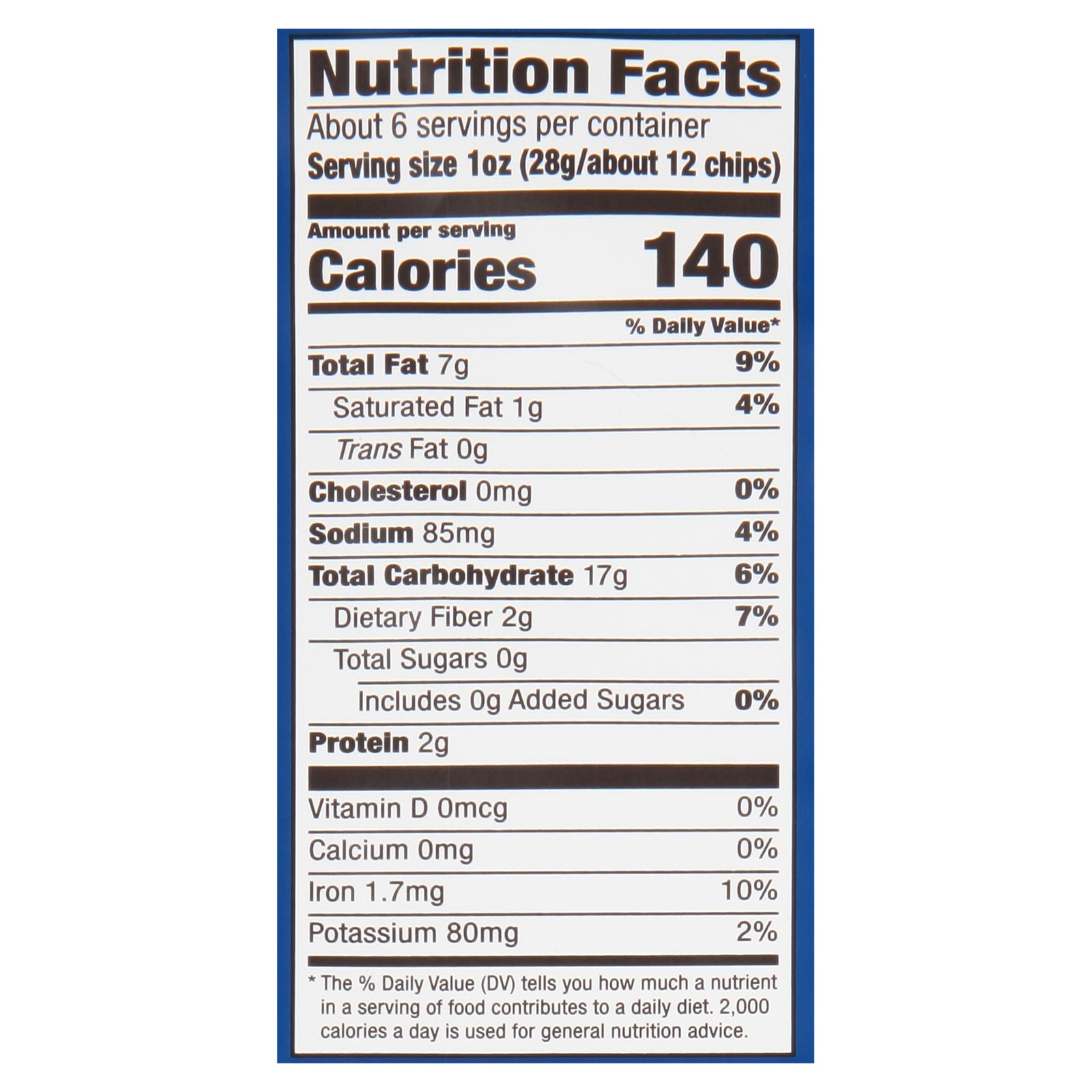 Garden Of Eatin' - Chip Blue Corn - Case Of 12-5.5 Oz - GreatEagleInc