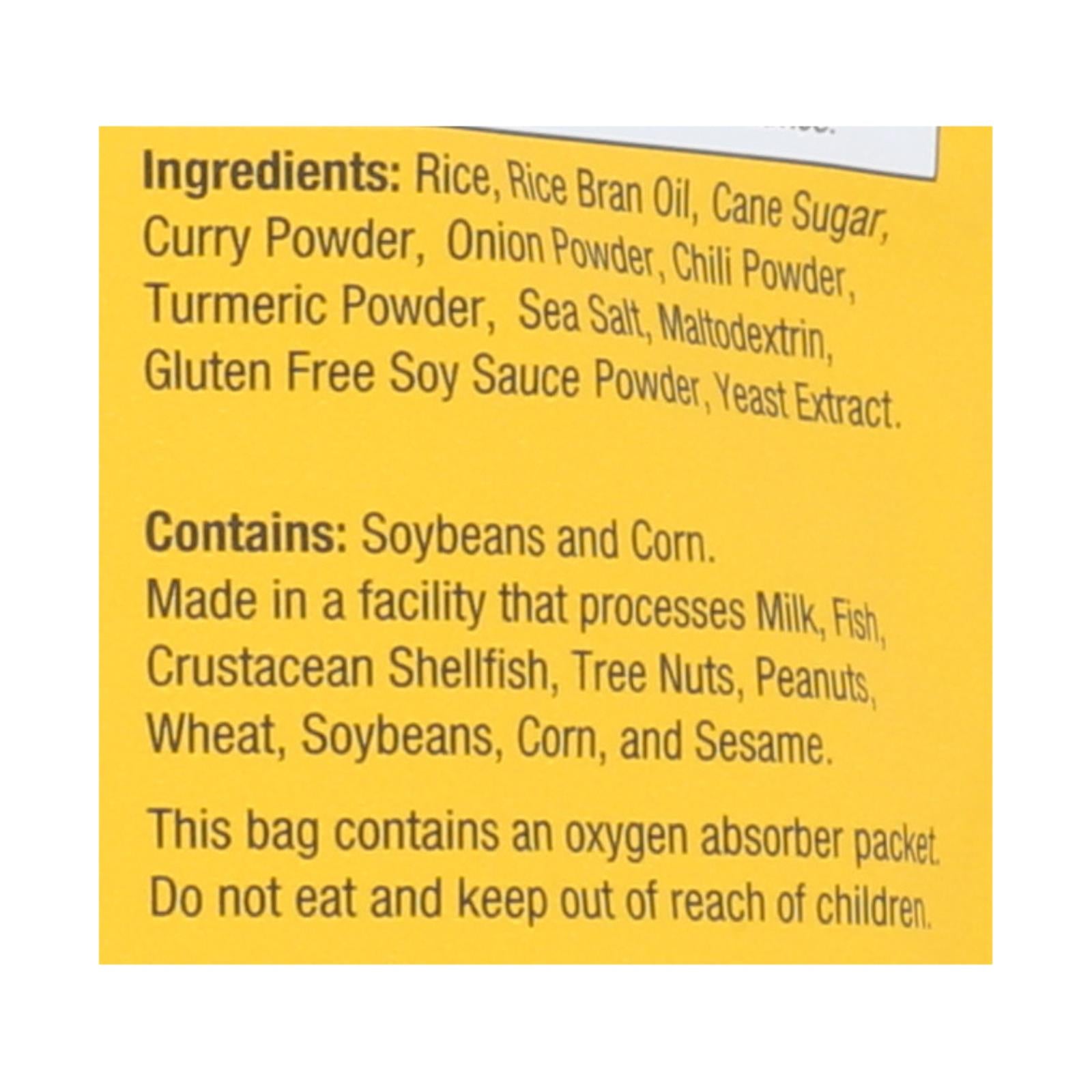 Sun Tropics® Tokyo Curry Mochi Rice Bites Tokyo Curry - Case Of 12 - 3.50 Oz - GreatEagleInc