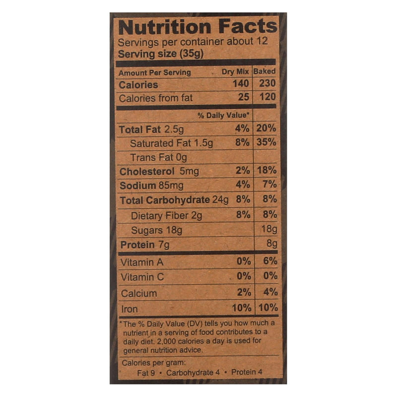 Kodiak Cakes - Brownie Mix Chocolate Fudge - Case Of 6-14.82 Oz - GreatEagleInc