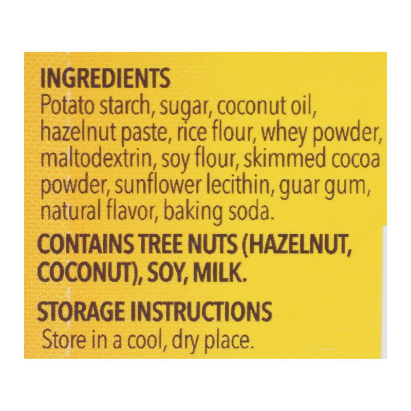 Schar Wafers - Hazelnut - Gluten Free - 1.8 Oz - Case Of 20 - GreatEagleInc