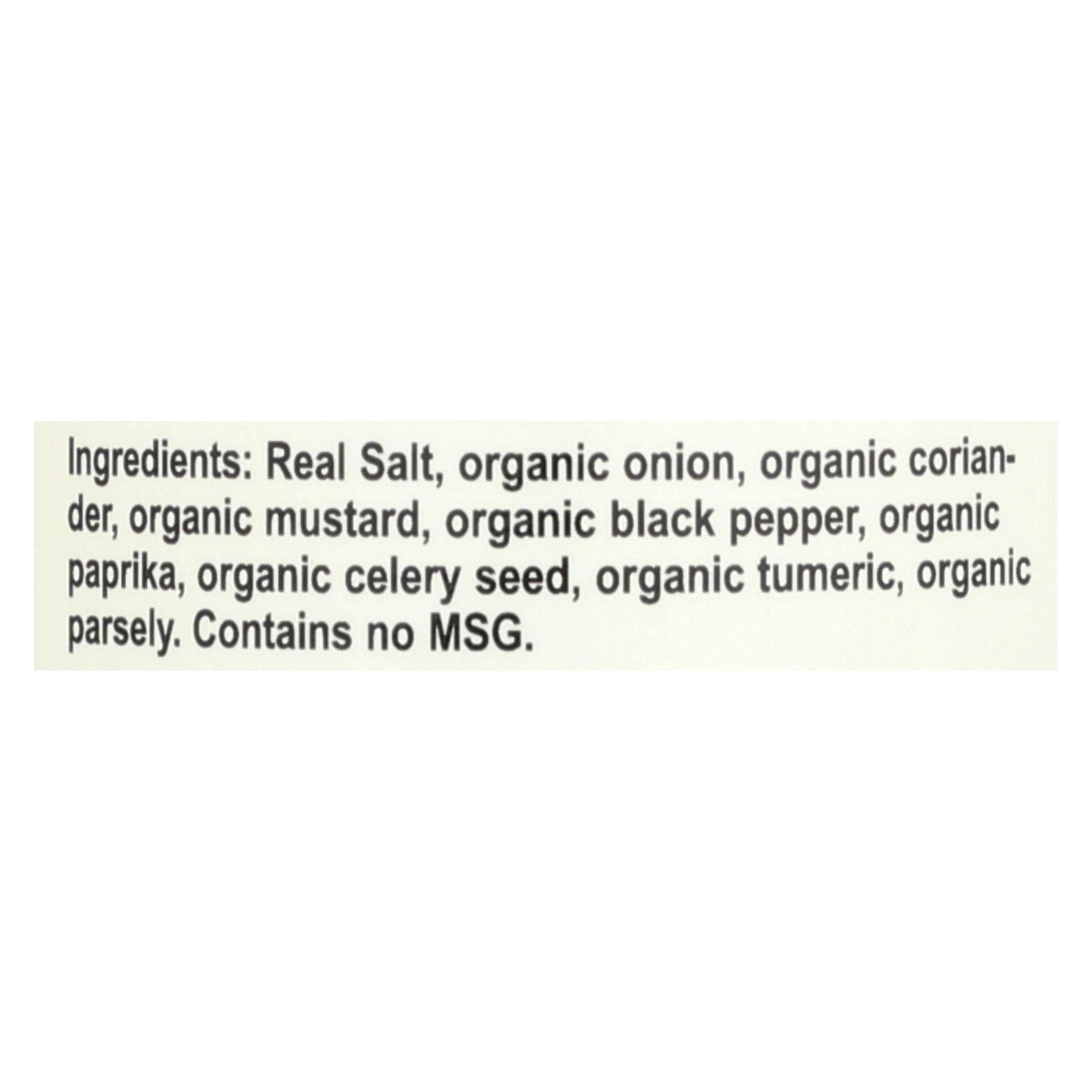 Redmond's Organic Season Salt  - 1 Each - 8.25 Oz - GreatEagleInc