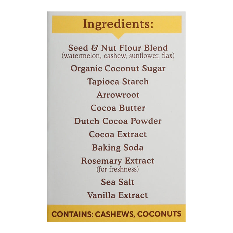 Simple Mills - Sweet Thins Chocolate Brownie - Case Of 6-4.25 Oz - GreatEagleInc