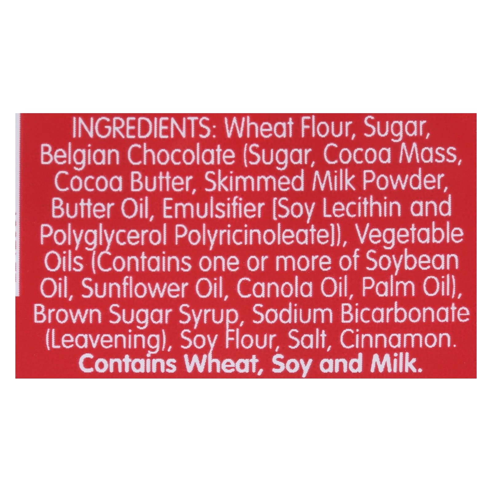 Biscoff Cookie Caramelized Biscuits With Belgian Chocolate  - Case Of 12 - 5.4 Oz - Home & Garden
