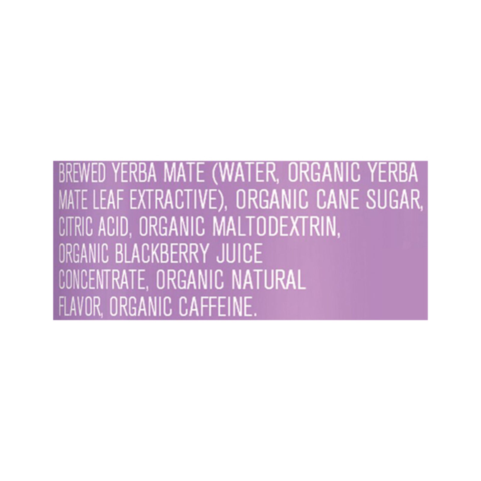 Yachak - Yerba Mate Blackberry - Case Of 12-16 Fz - GreatEagleInc