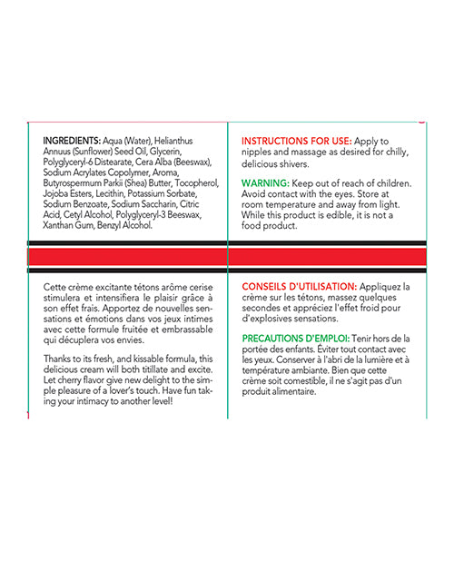 Exsens Of Paris Nipple Cream - GreatEagleInc