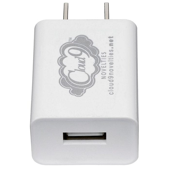 (d) Cloud 9 Usb 1 Port Adapter Charger For Vibrators - GreatEagleInc