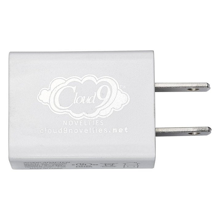 (d) Cloud 9 Usb 1 Port Adapter Charger For Vibrators - GreatEagleInc