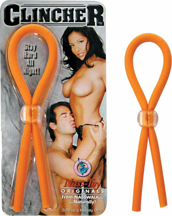 Clincher Cockring Orange - Adult Products
