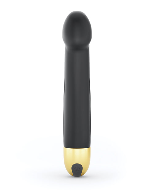Dorcel Real Vibration M 8.6" Rechargeable Vibrator 2.0 - Black/gold - GreatEagleInc