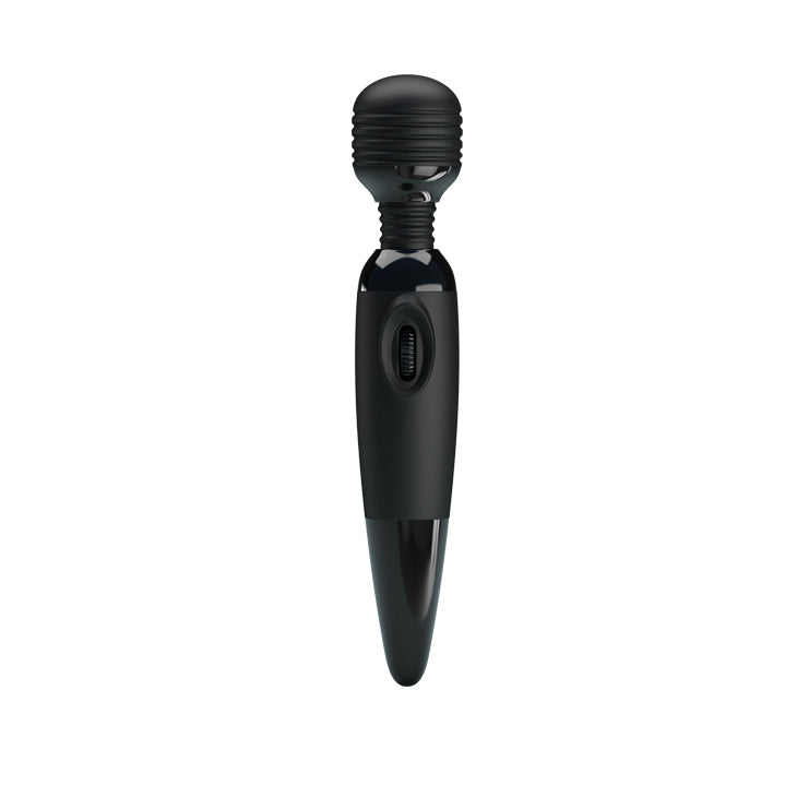 Pretty Love Power Wand-black Silicone Vibrator - GreatEagleInc