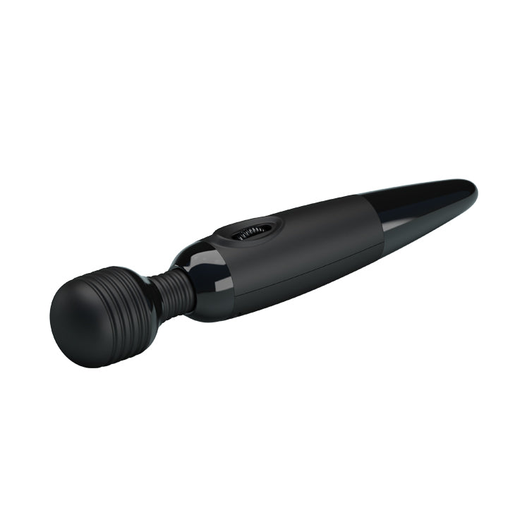 Pretty Love Power Wand-black Silicone Vibrator - GreatEagleInc