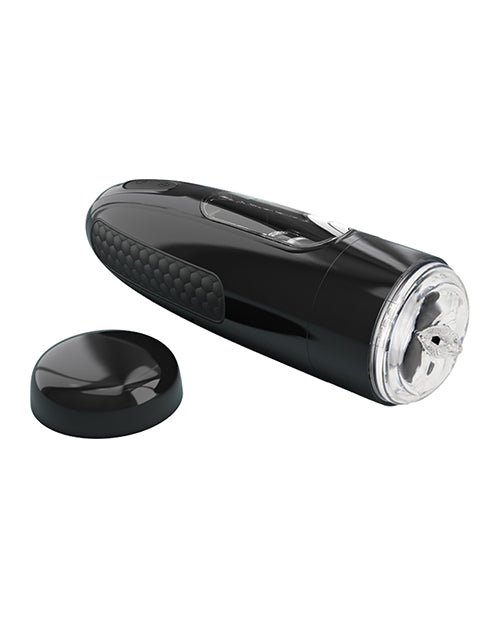 Pretty Love Marlon Thrusting & Rotating Masturbator - Black - GreatEagleInc