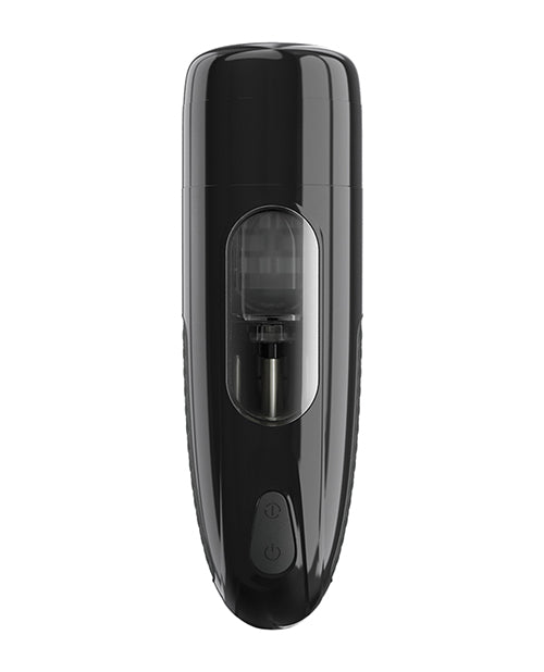 Pretty Love Marlon Thrusting & Rotating Masturbator - Black - GreatEagleInc