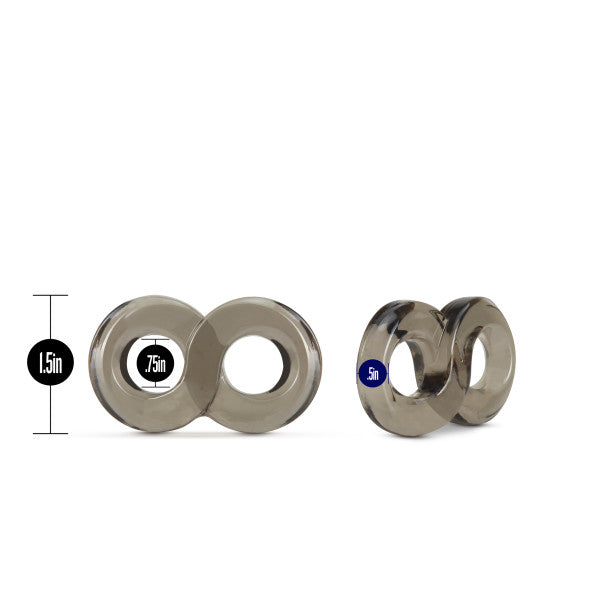 Stay Hard Cock Ring & Ball Strap Black - GreatEagleInc