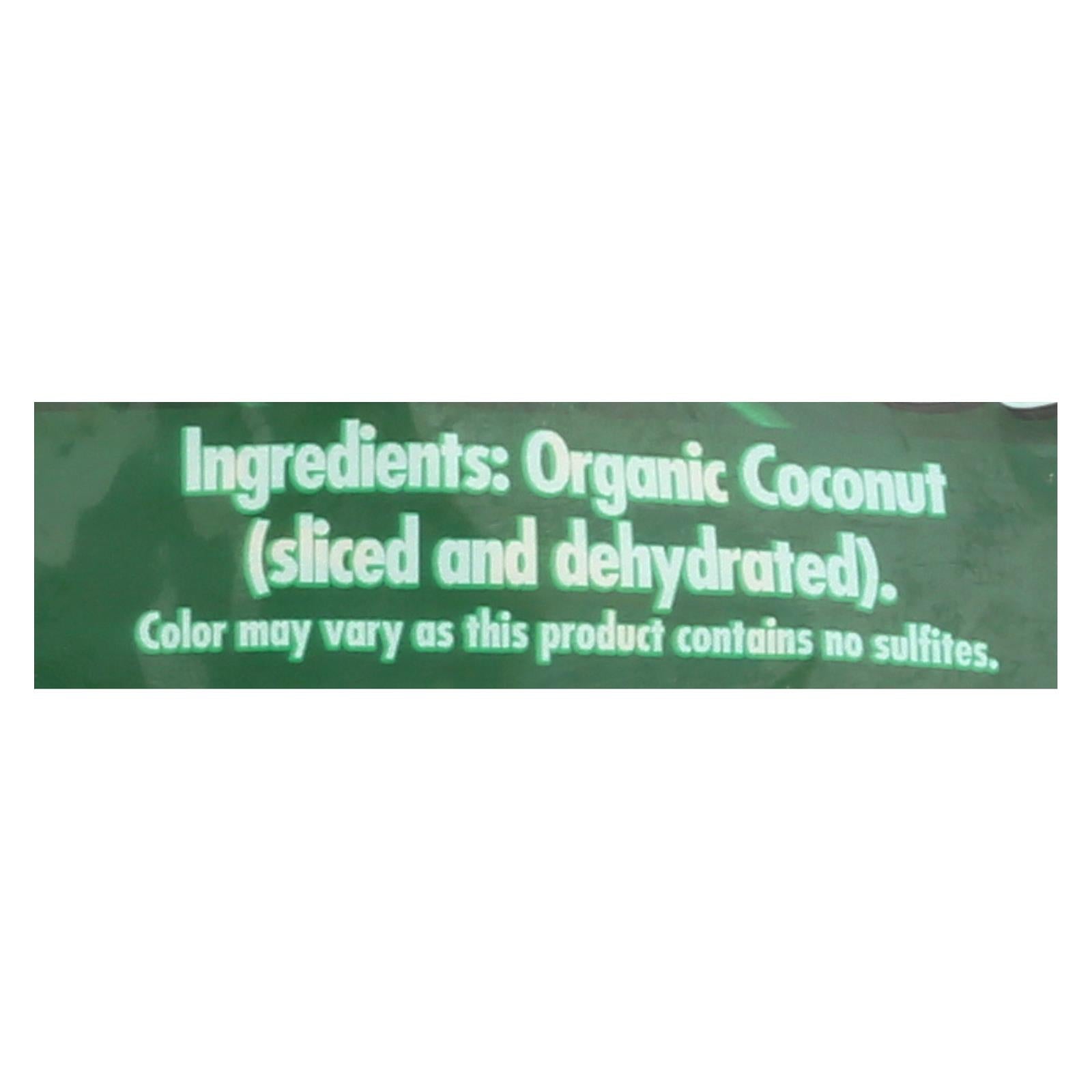 Let's Do Organics Coconut Flakes - Case Of 12 - 7 Oz. - GreatEagleInc
