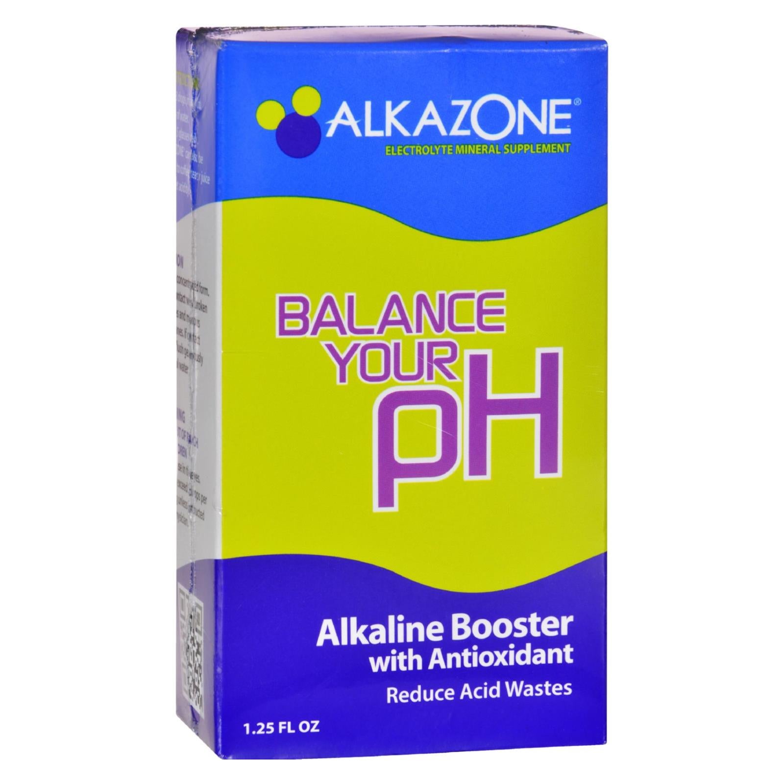 Alkazone Alkaline Booster Drops With Antioxidant - 1.2 Fl Oz - GreatEagleInc