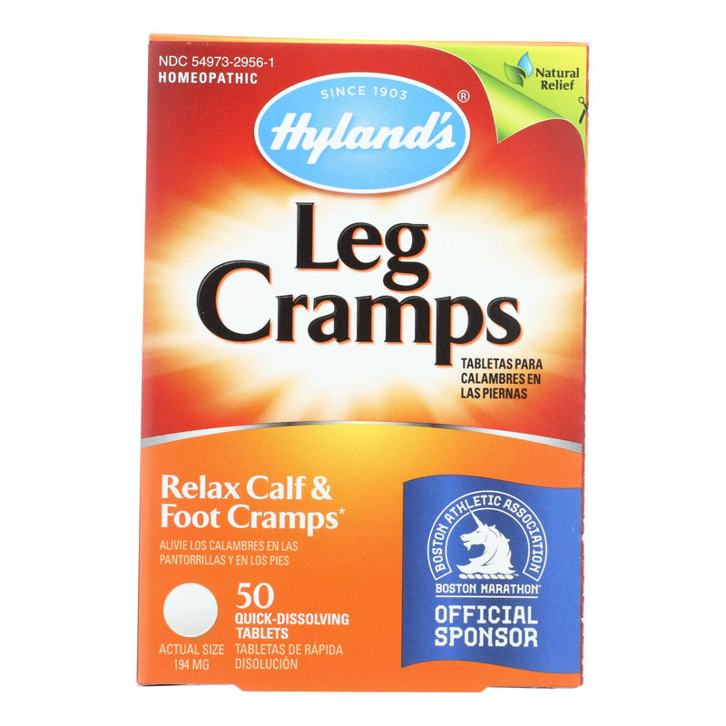 Hyland's Leg Cramps - 50 Quick Disolving Tablets - GreatEagleInc