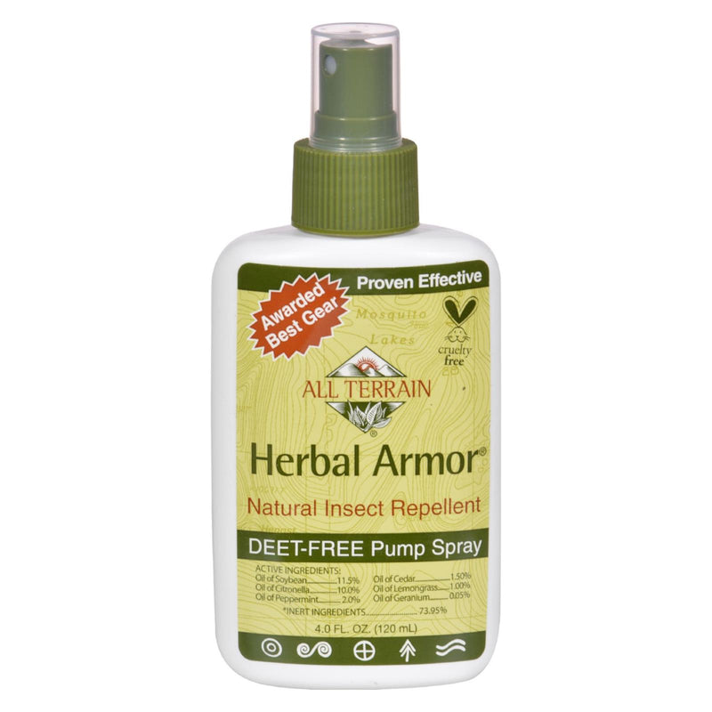 All Terrain - Herbal Armor Natural Insect Repellent - 4 Fl Oz - GreatEagleInc