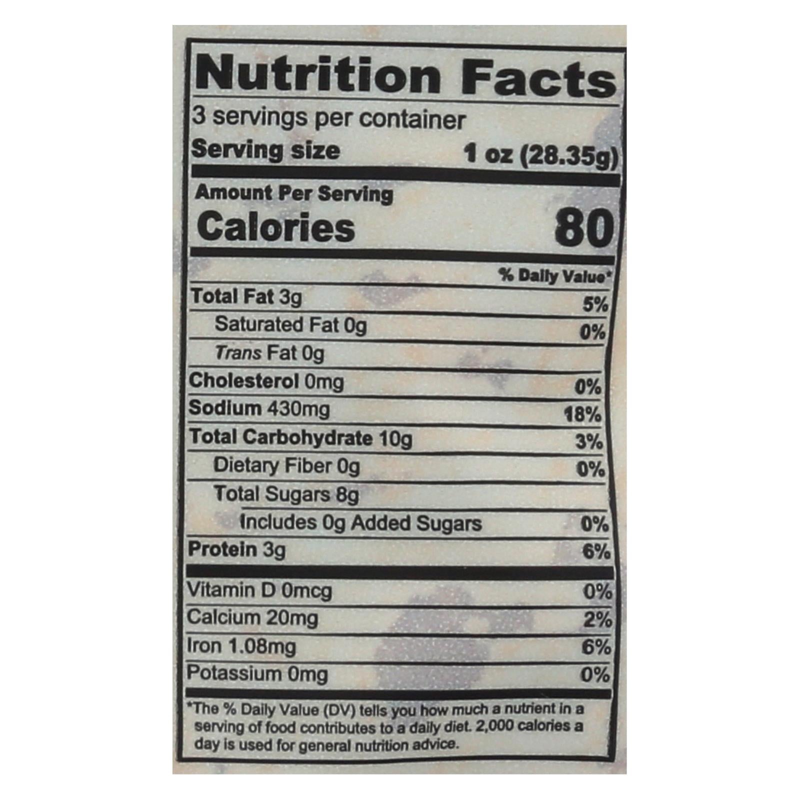 Louisville Vegan Jerky Jerky - Vegan - Carolina Bbq - Case Of 10 - 3 Oz - GreatEagleInc