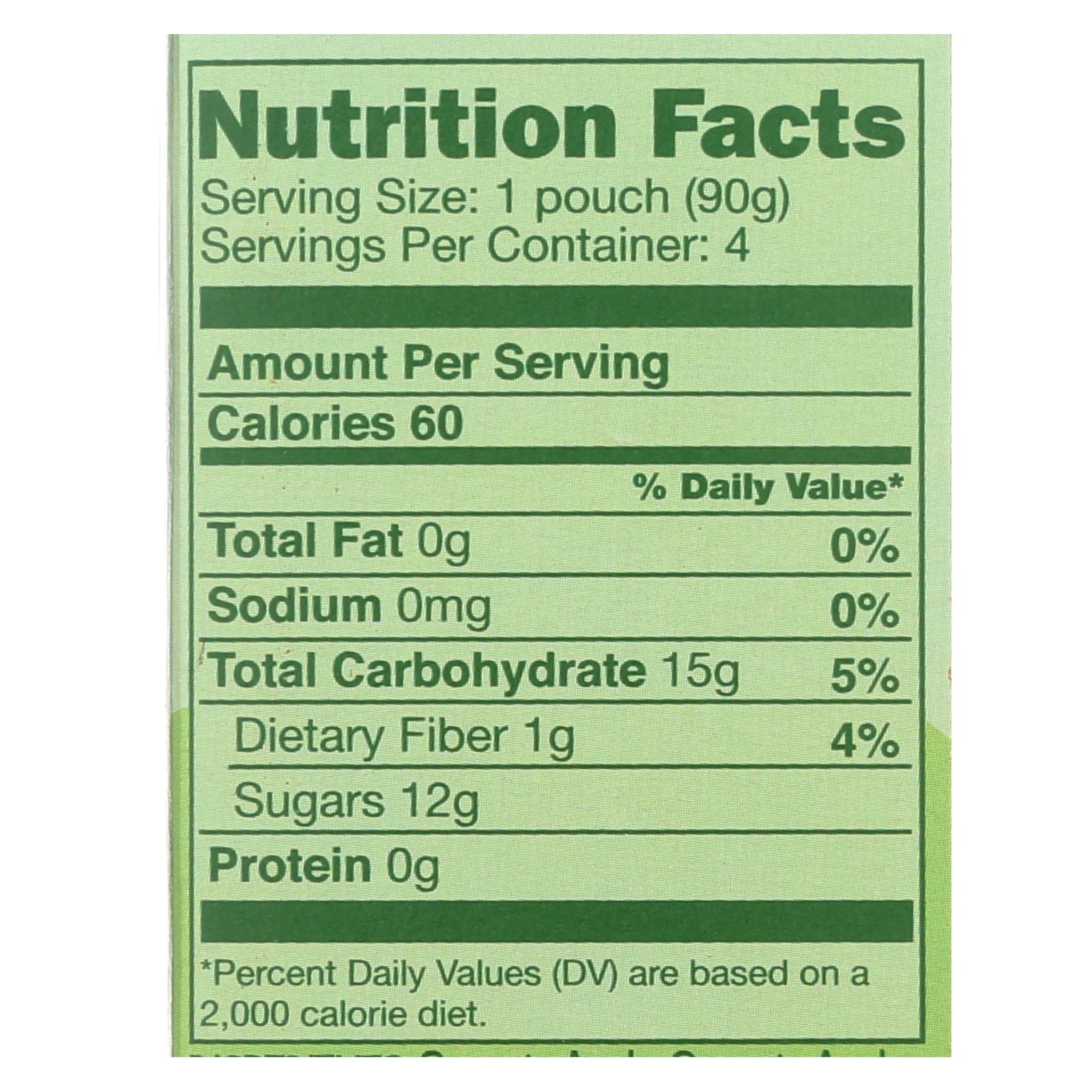 Gogo Squeeze Sauce - Apple - Case Of 12 - 3.2 Oz. - GreatEagleInc