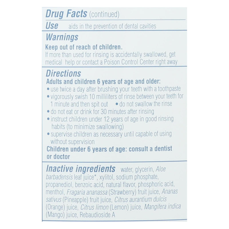 Tom's Of Maine - Kids Rinse Flrd Straw - 1 Each - 16 Oz - GreatEagleInc