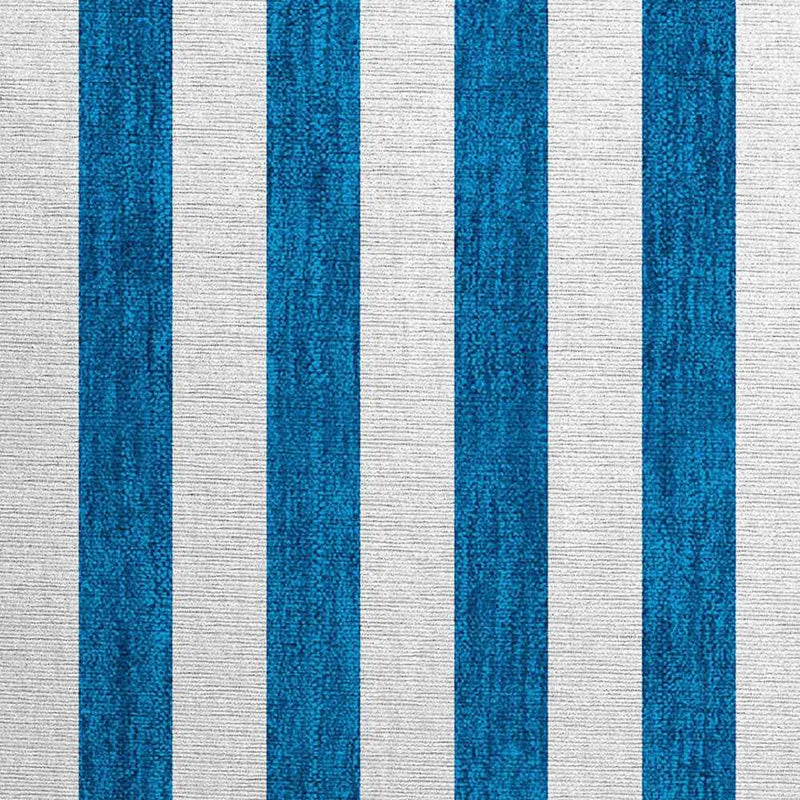 2' X 3' Navy Blue Striped Washable Non Skid Indoor Outdoor Area Rug