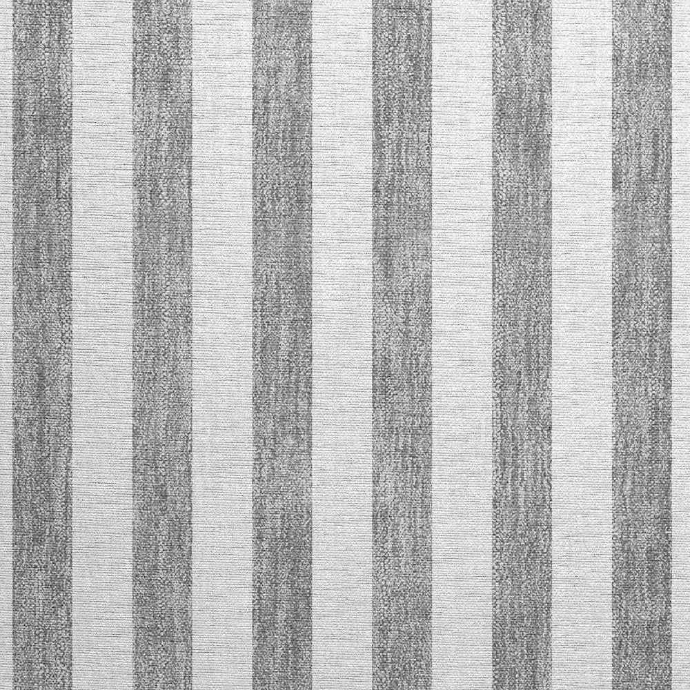 2' X 3' Gray and White Striped Washable Non Skid Indoor Outdoor Area Rug