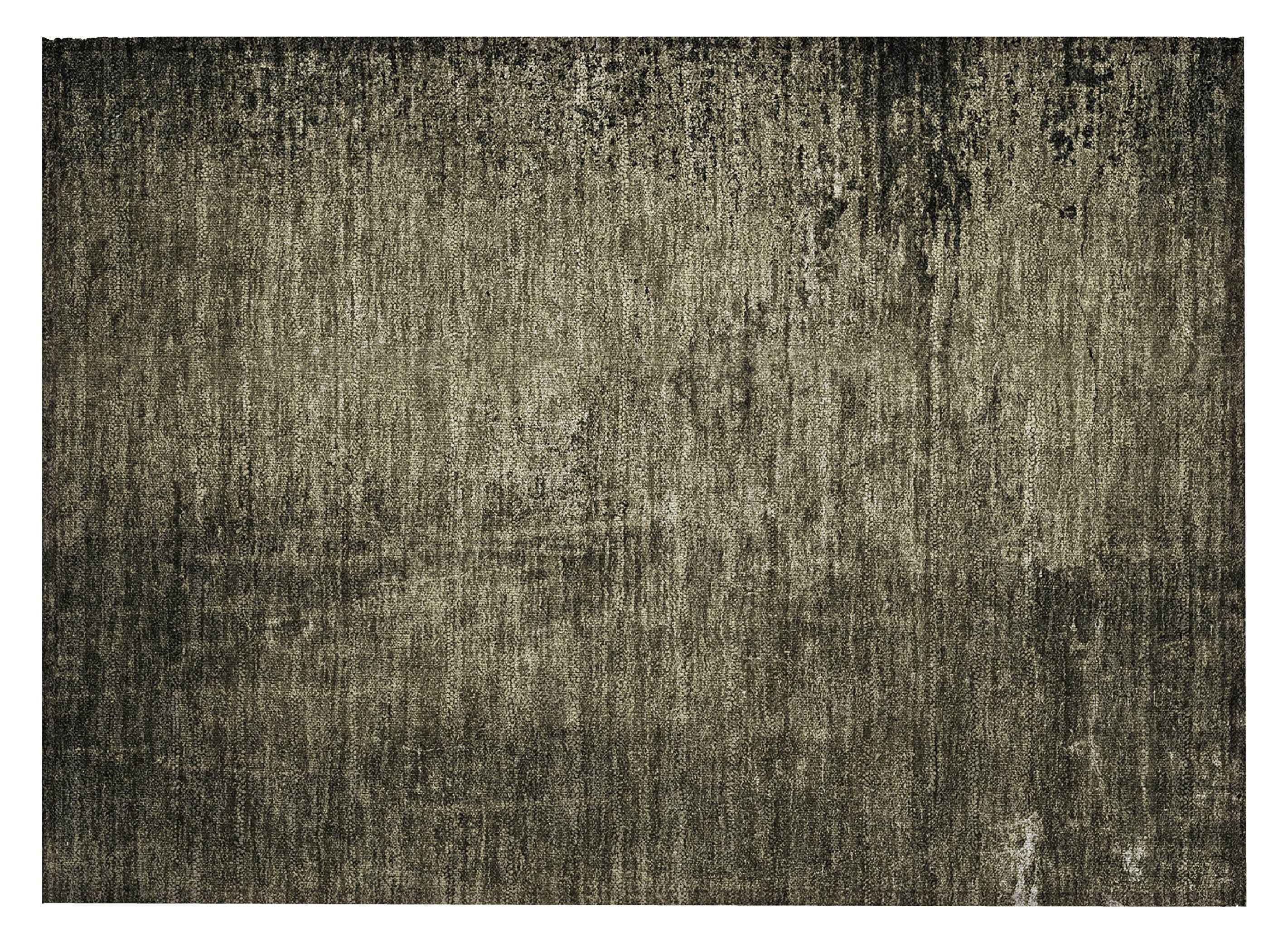 2' X 3' Gray Abstract Washable Non Skid Indoor Outdoor Area Rug