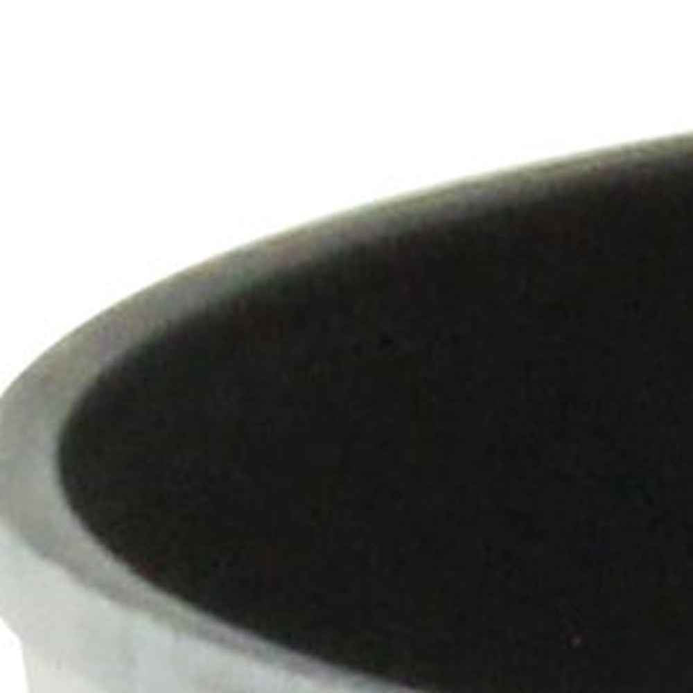 6" Silver Recycled Plastic Indoor Outdoor Round Pot Planter