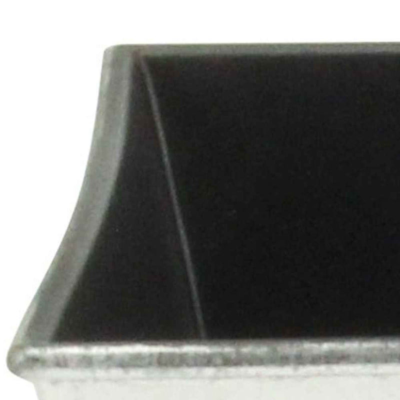 7" Silver Recycled Plastic Indoor Outdoor Square Pot Planter