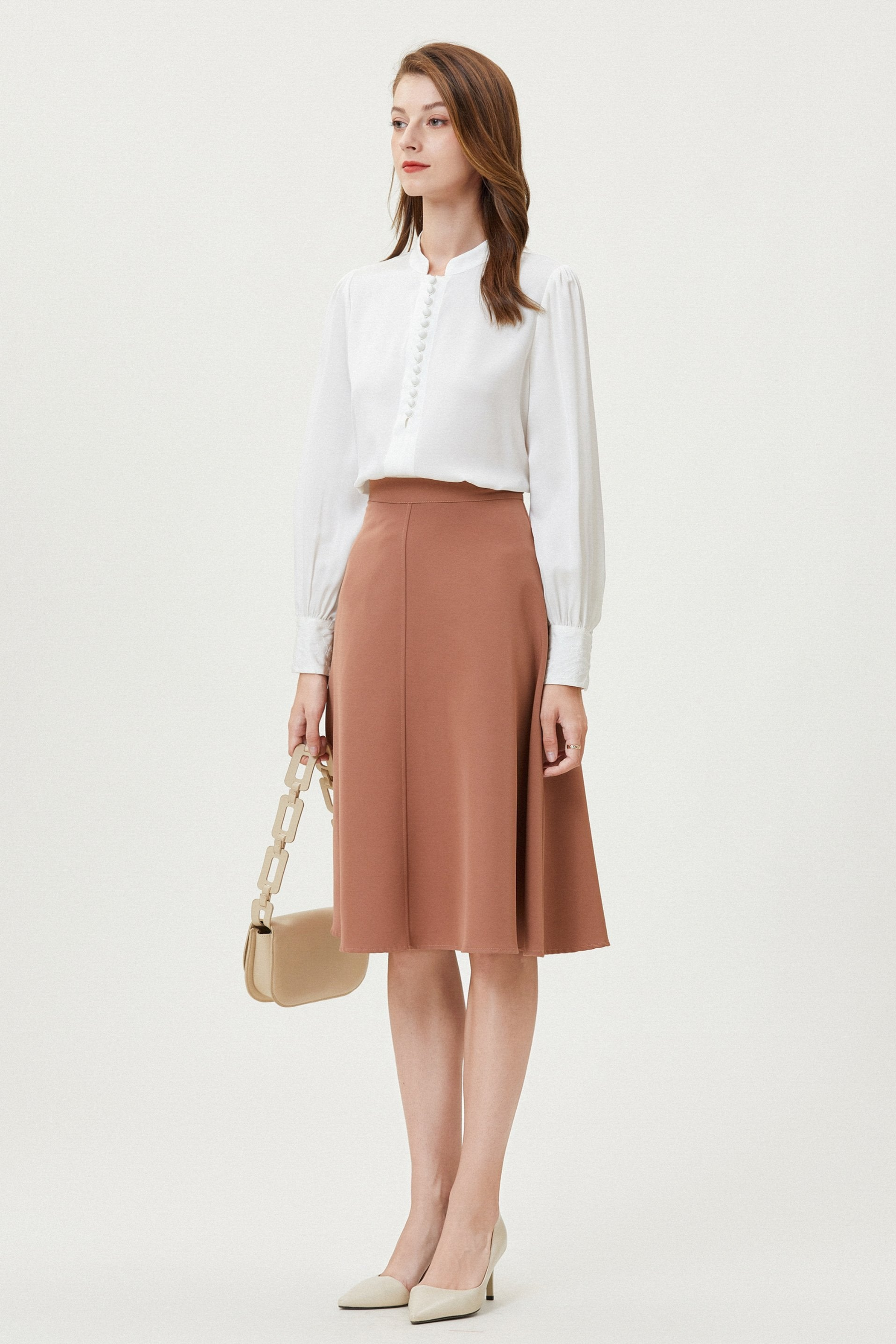 Fangyan | Dolphin Silk Blouse Fangyan