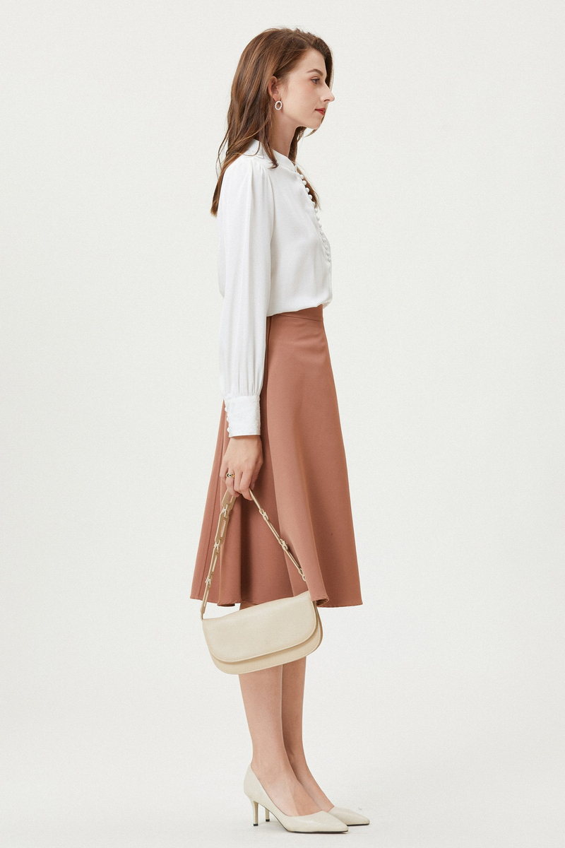 Fangyan | Dolphin Silk Blouse Fangyan