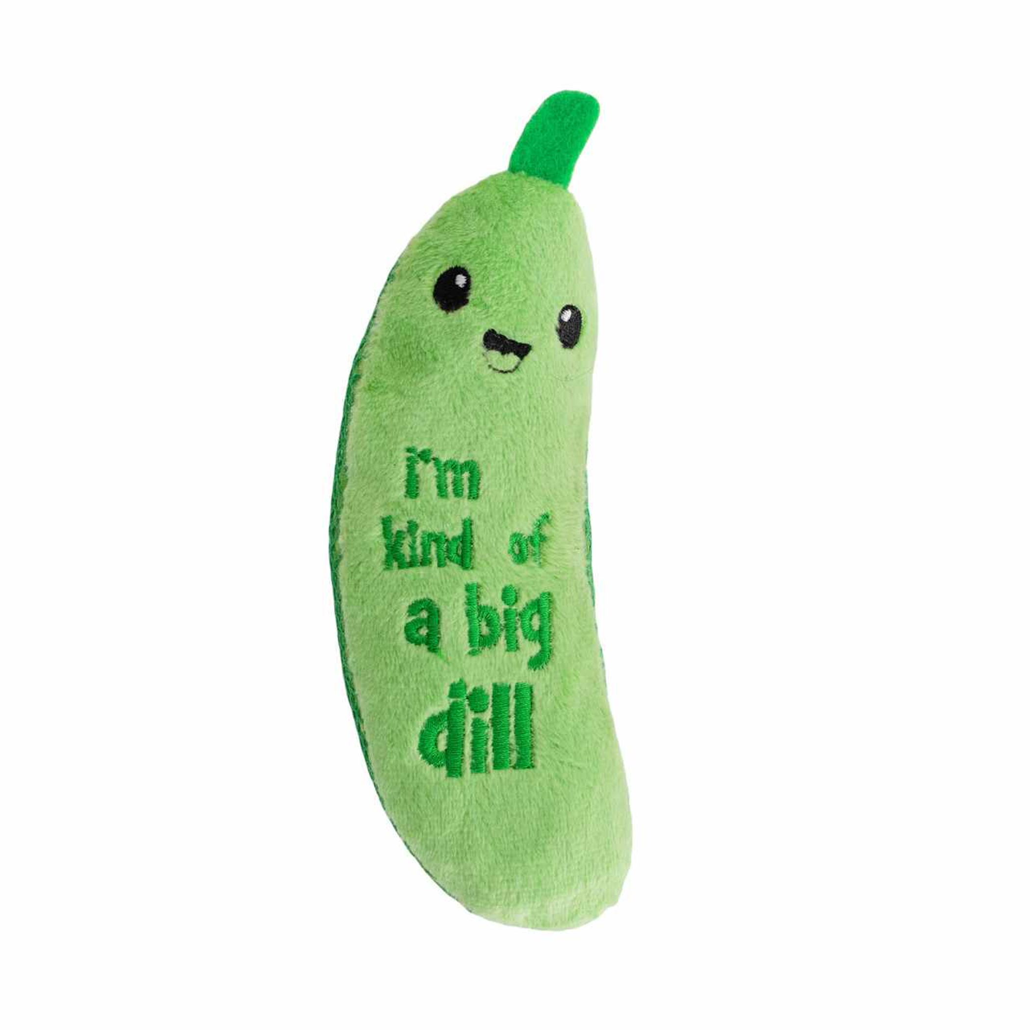 Catstages Crunchy Pickle Kicker Cat Toy Green - 1 - Pet Supplies