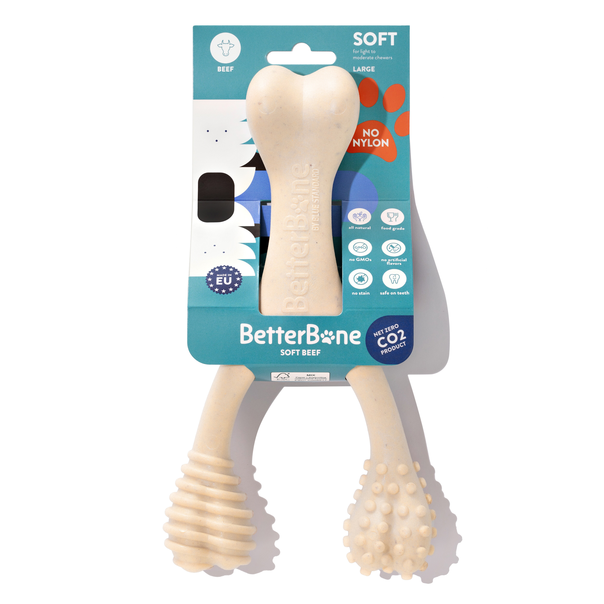 Betterbone Soft Classic Dog Chew Toy - 1 / Small - Toys