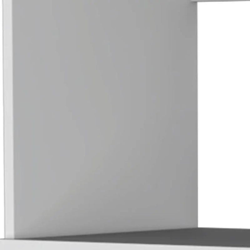 17" White Wood Pantry Or Storage Closet Homeroots Kitchen & Dining