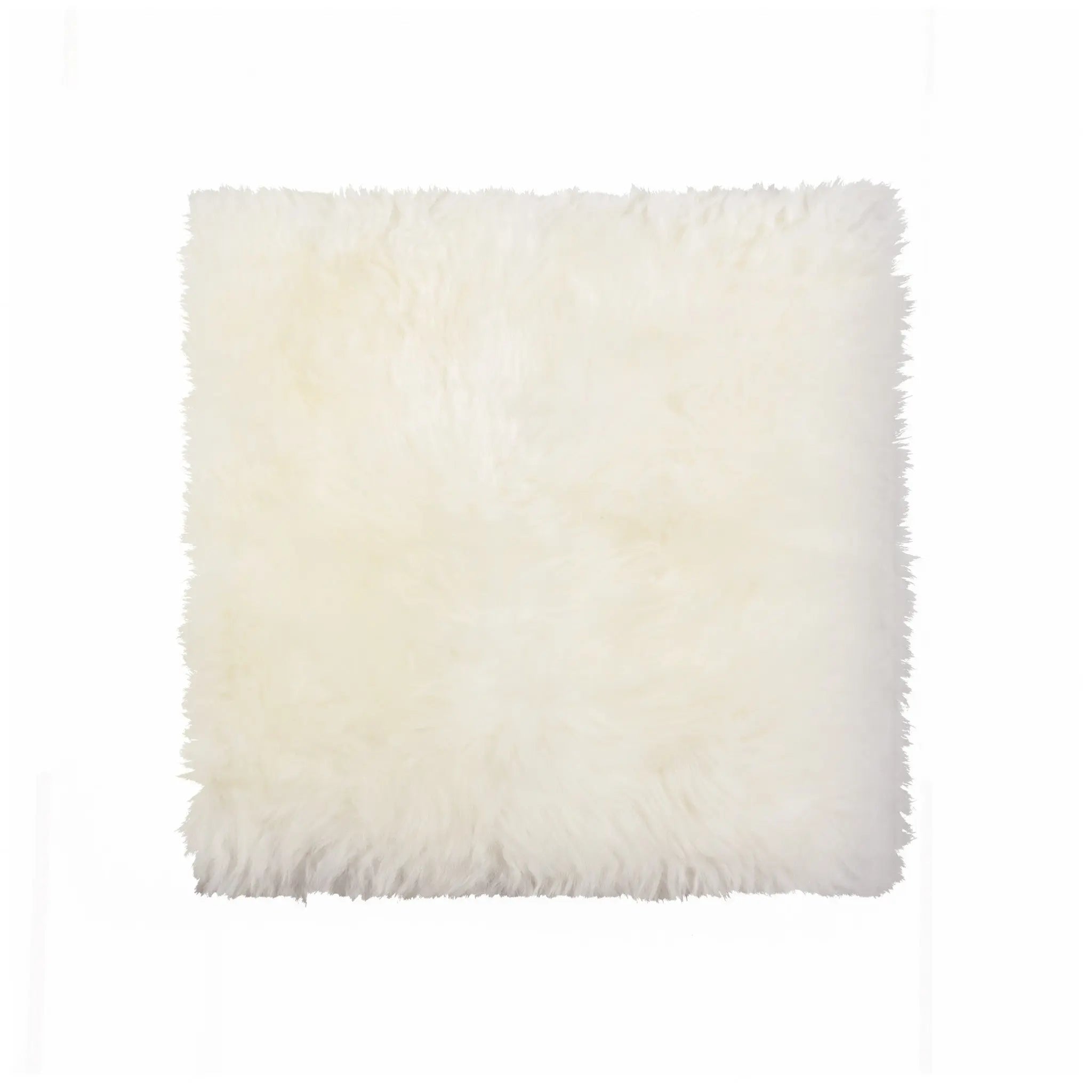 17" X 17" White Synthetic Solid Color Pad Homeroots Kitchen & Dining